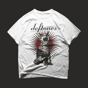 Deftones Shirt  Deftones Screaming Cat Unisex Tshirt Gift For Fan